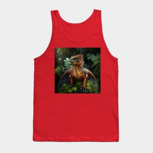 red dragon Tank Top